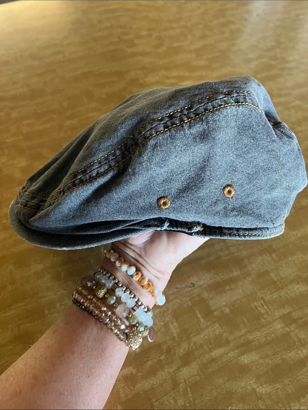 Chef Works Unisex Distressed Denim Style Cook /Driver
